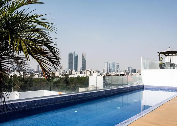 New In Building With Pool, Rooftop And Gym In Condesa * México DF